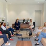 Cumhurbaşkanının eşi Nilden Bektaş Erhürman, İş Kadınları Derneği yönetimiyle görüştü