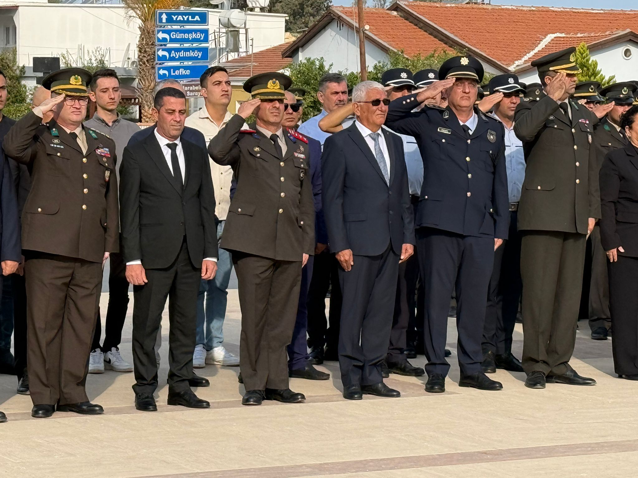Ulu Önder Atatürk Güzelyurt’ta düzenlenen törenle anıldı