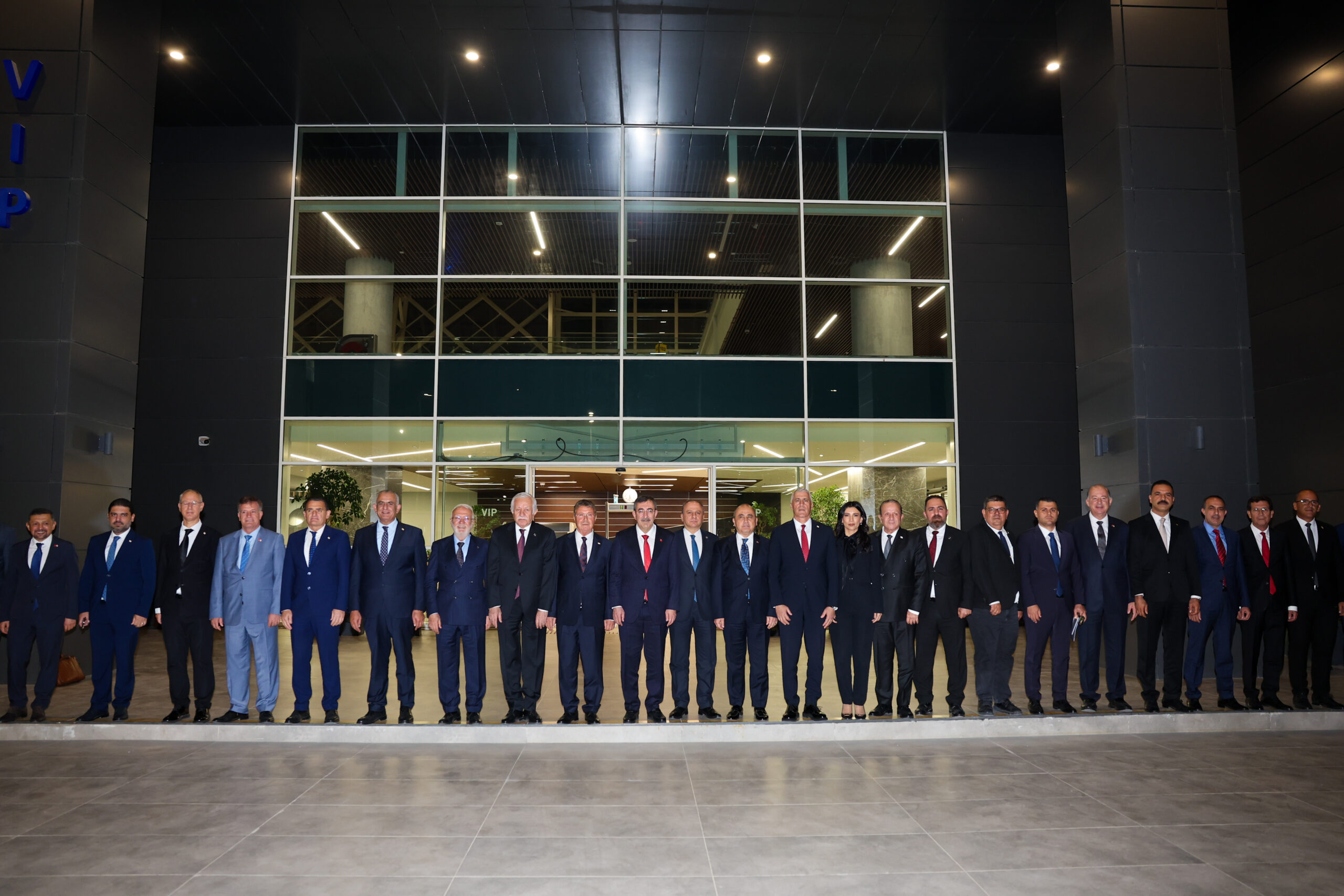 TC Cumhurbaşkanı Yardımcısı Yılmaz KKTC’de