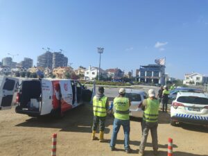“İskele’de ilk kez ortak yol denetimi yapıldı”