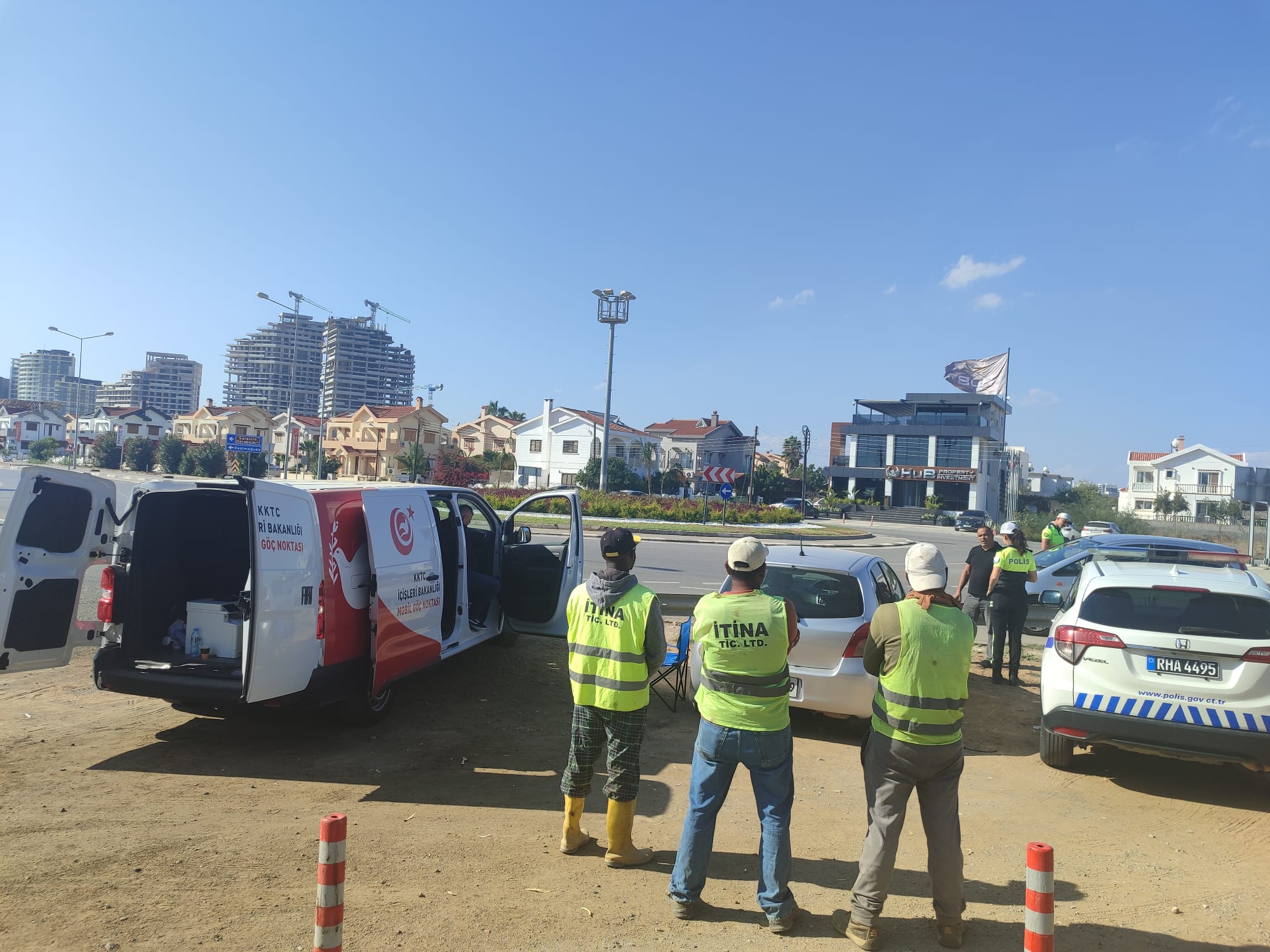 “İskele’de ilk kez ortak yol denetimi yapıldı”