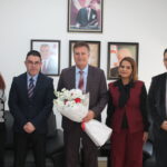 Arıklı, KKTC Memur-Sen heyetini kabul etti