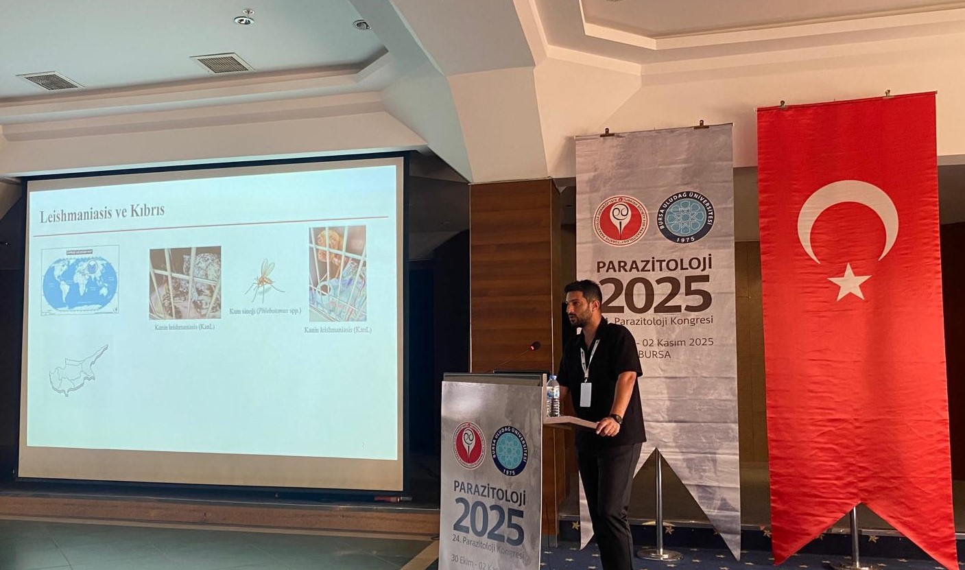 LAÜ Akademisyeni Gürler, 24. Ulusal Parazitoloji Kongresi’ne katılarak LAÜ’yü temsil etti