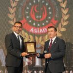 Latif Akça ASİAD tarafından Onur Ödülü’ne layık görüldü