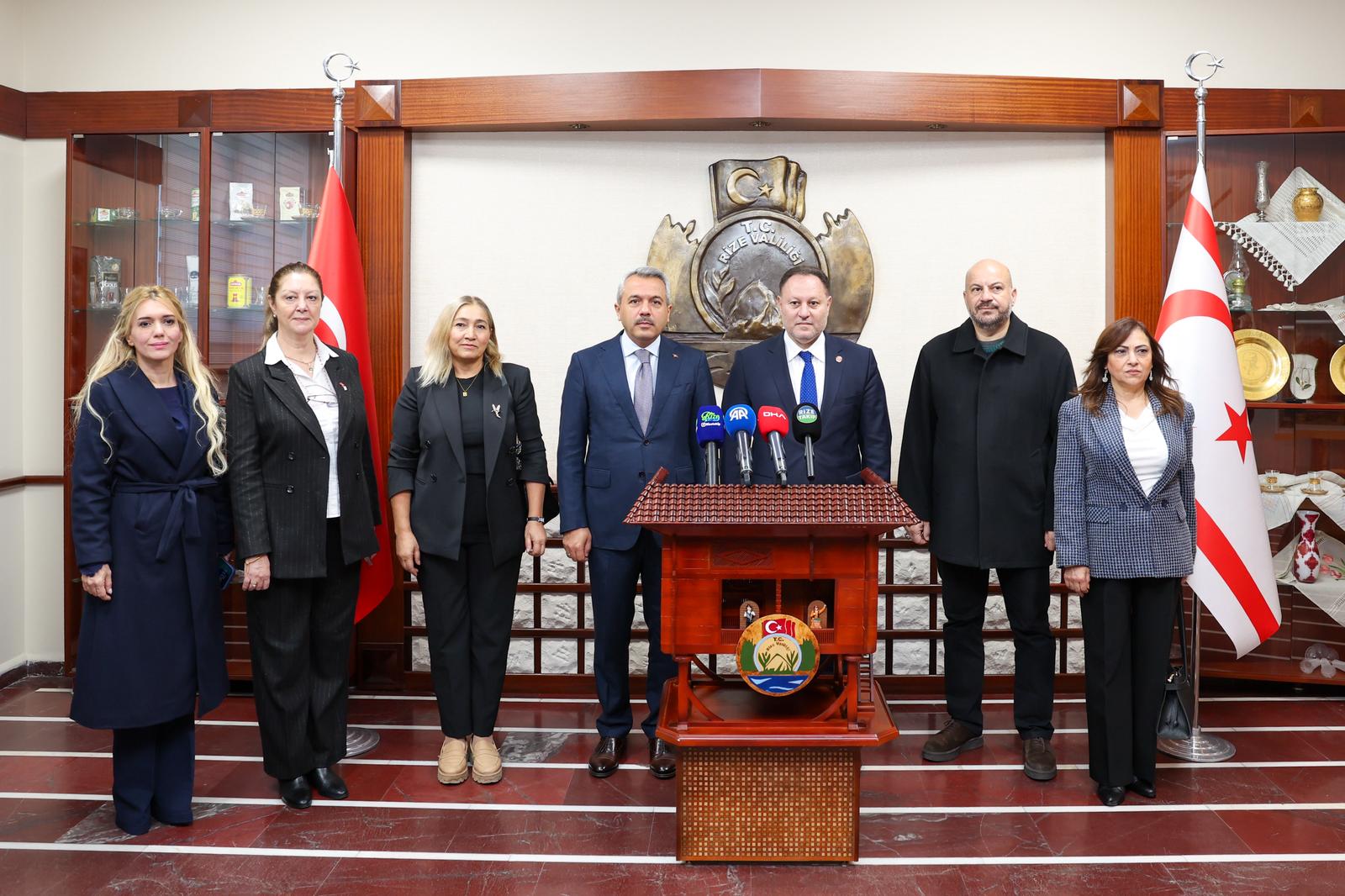 “Kıbrıs Türk halkının geleceği, Türkiye ile omuz omuza ilerlemekten geçiyor”