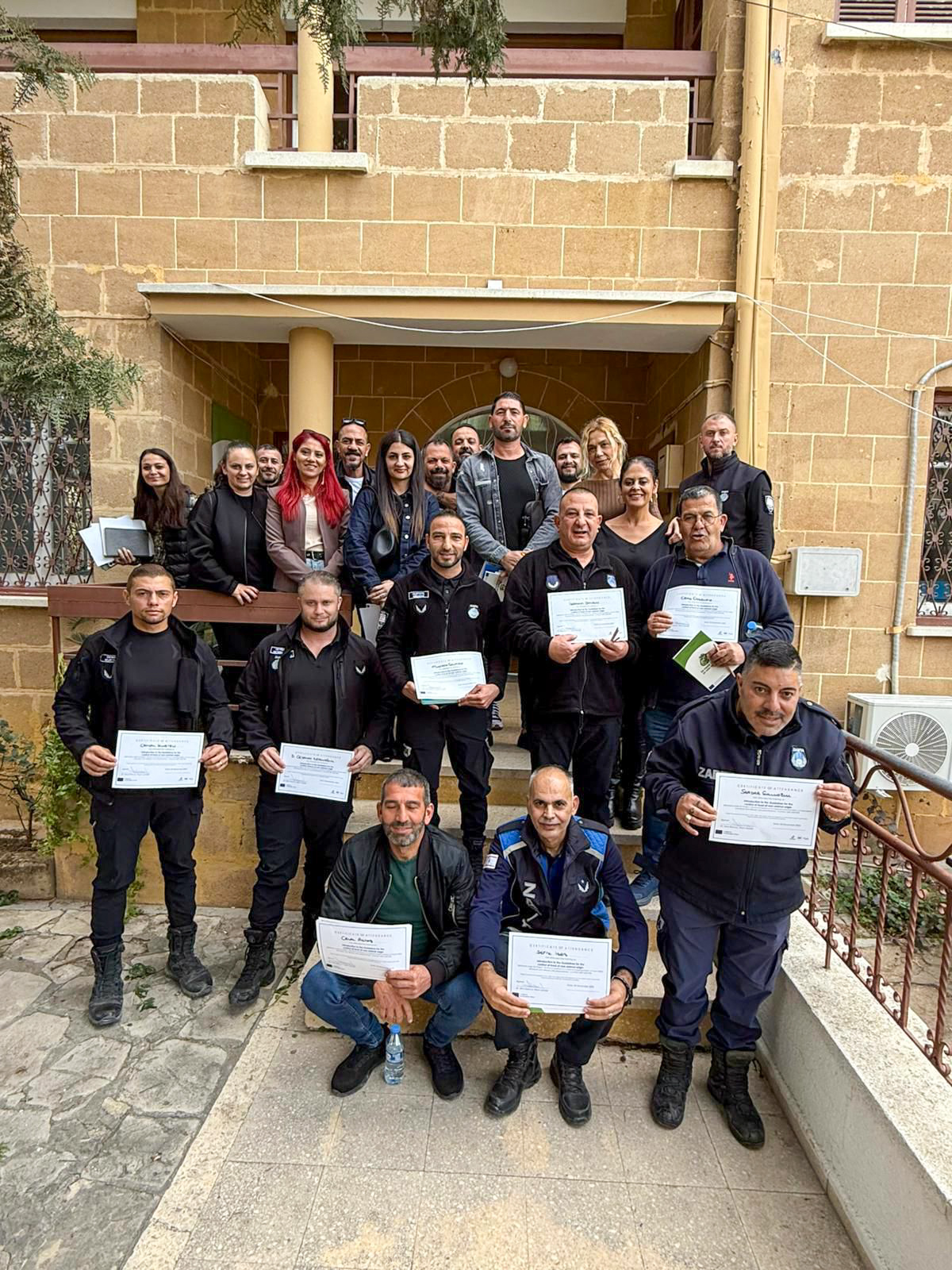 LTB Halk ve Çevre Sağlığı Şubesi ekipleri AB’nin düzenlediği eğitime katıldı