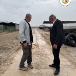 Mesarya Belediye Başkanı Latif ile Hayvan Üreticileri ve Yetiştiricileri Birliği Başkanı Onalt bir araya geldi