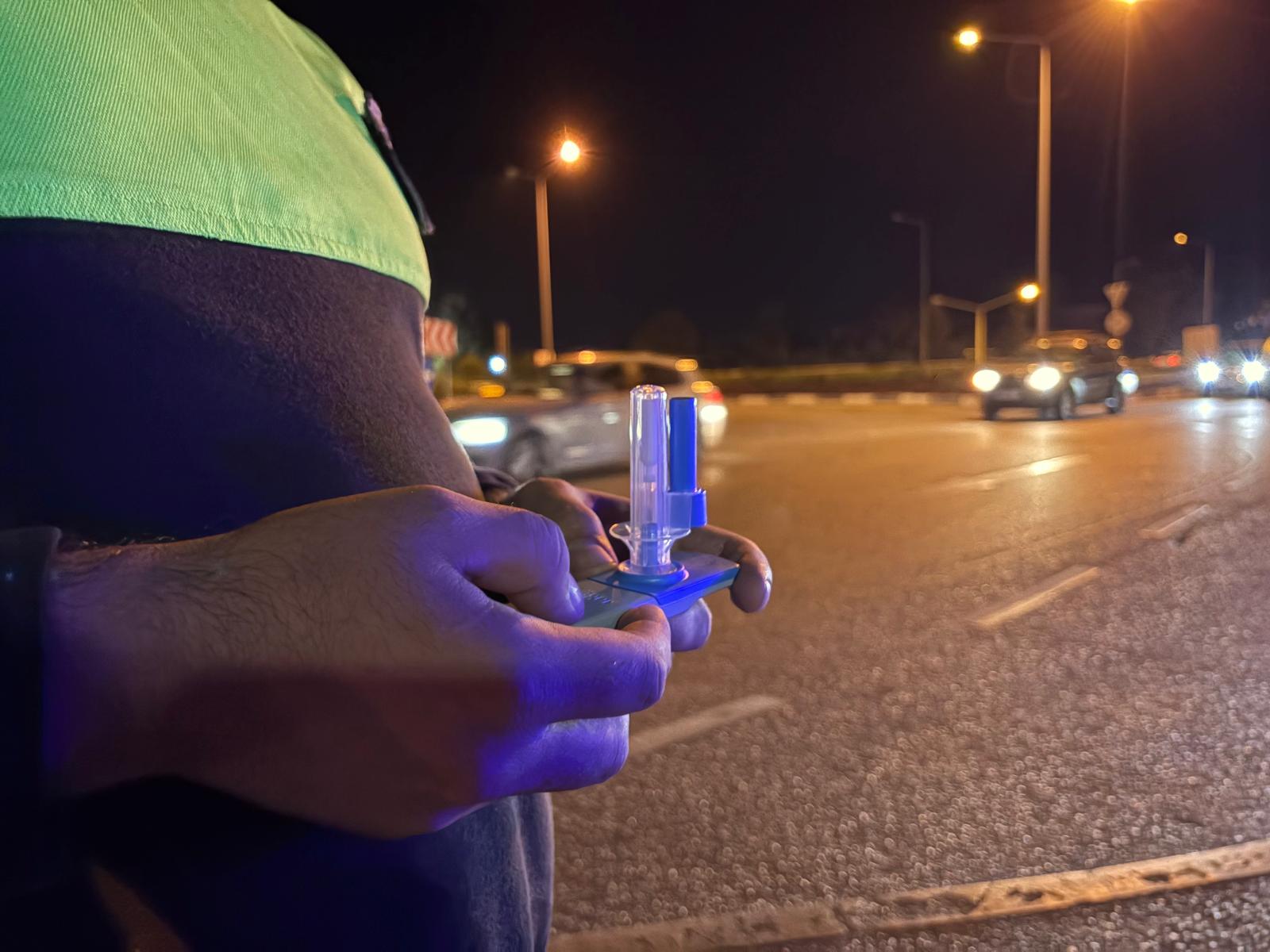 Sürücünün “uyuşturucu testi” pozitif çıkmıştı…