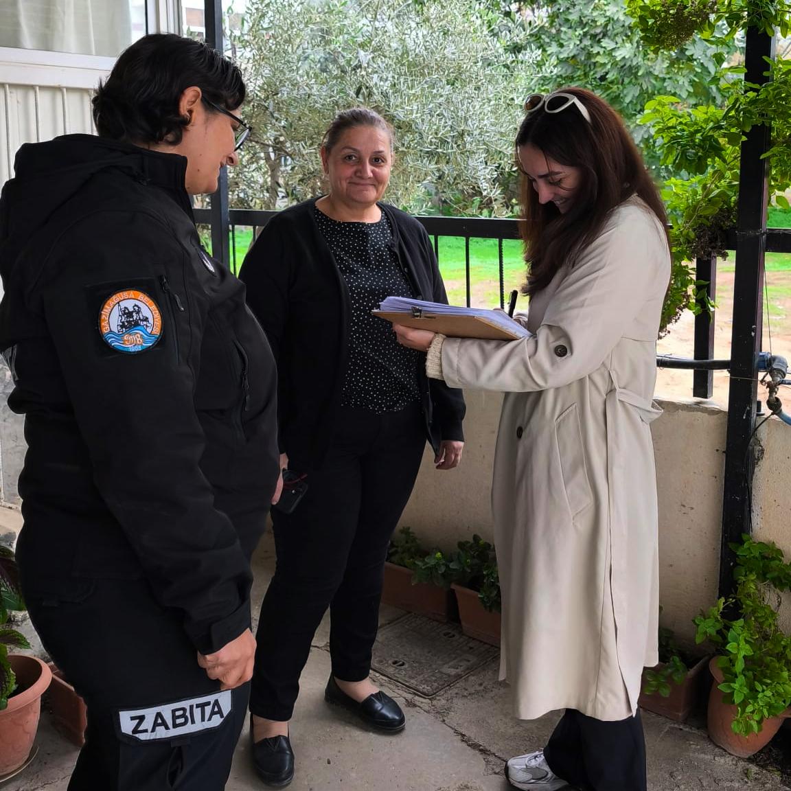 E-devlet alt yapısına yönelik adres kayıt çalışması Gazimağusa’da sürüyor