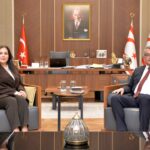 Cumhurbaşkanı Erhürman, KKTC Londra Temsilcisi Mullahasan’ı kabul etti