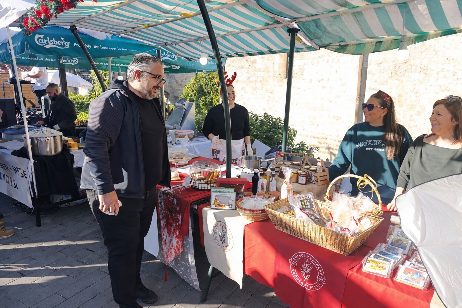 Girne Belediyesi’nin Yeni Yıl Pazarı sona erdi