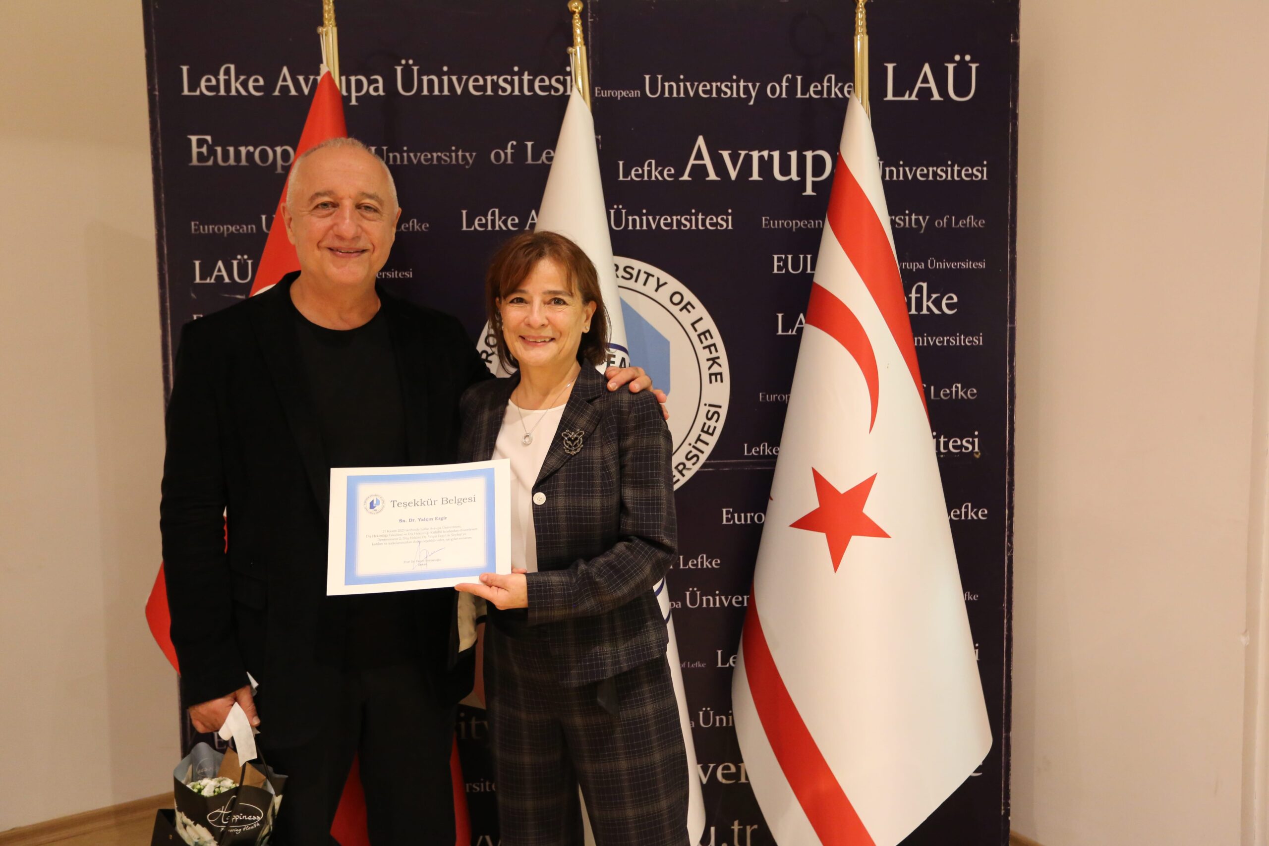 LAÜ’ de Dr. Dt. Yalçın Ergir’in semineri büyük bir ilgiyle gerçekleşti