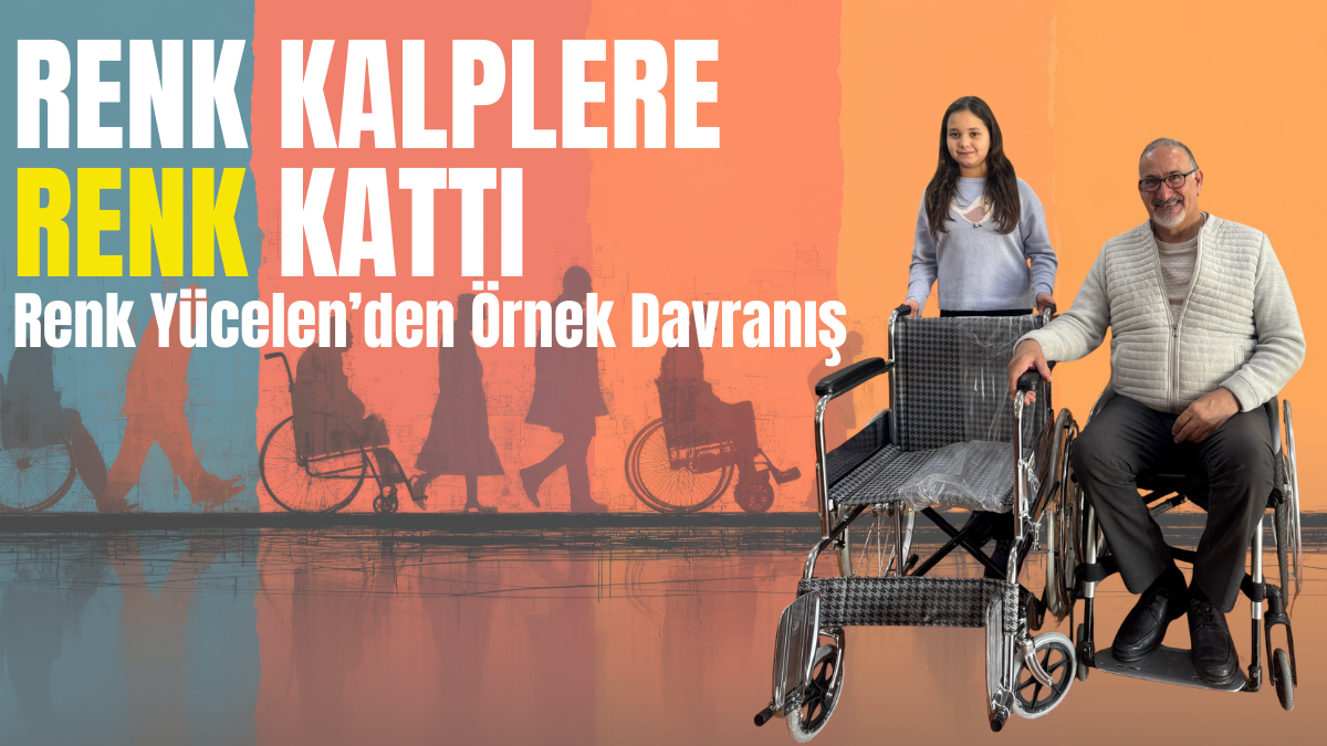 El Emeğiyle Aldığı Tekerlekli Sandalyeyi Derneğe Teslim Etti