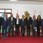 Ertuğruloğlu, SANKON heyetini kabul etti