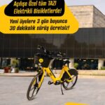 Girne’de mikromobilite uygulaması, çevreci ve pratik bir ulaşım alternatifi sunuyor