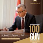 Erhürman, “Cumhurbaşkanlığında 100 Gün” basın toplantısı düzenliyor