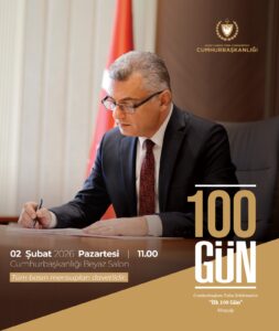 Erhürman, “Cumhurbaşkanlığında 100 Gün” basın toplantısı düzenliyor