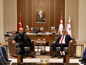 Erhürman Toplu Taşımacılar Birliği’ni kabul etti