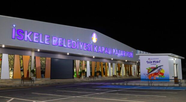 İskele Belediyesi Kapalı Pazar Yeri ve Terminal Alanı yarın açılacak