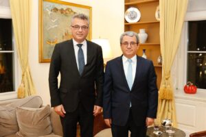 Cumhurbaşkanı Erhürman, New York’ta Büyükelçi Yıldız ile görüştü