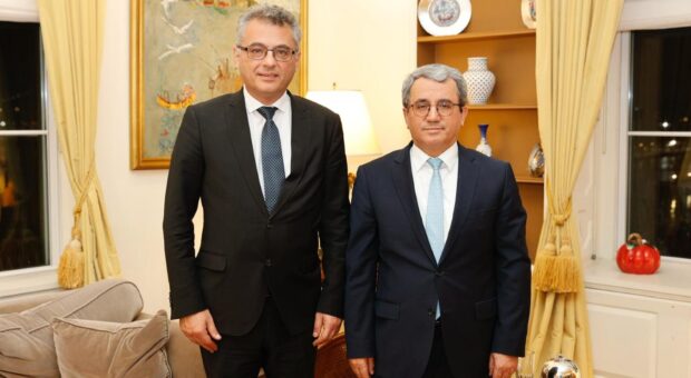 Cumhurbaşkanı Erhürman, New York’ta Büyükelçi Yıldız ile görüştü