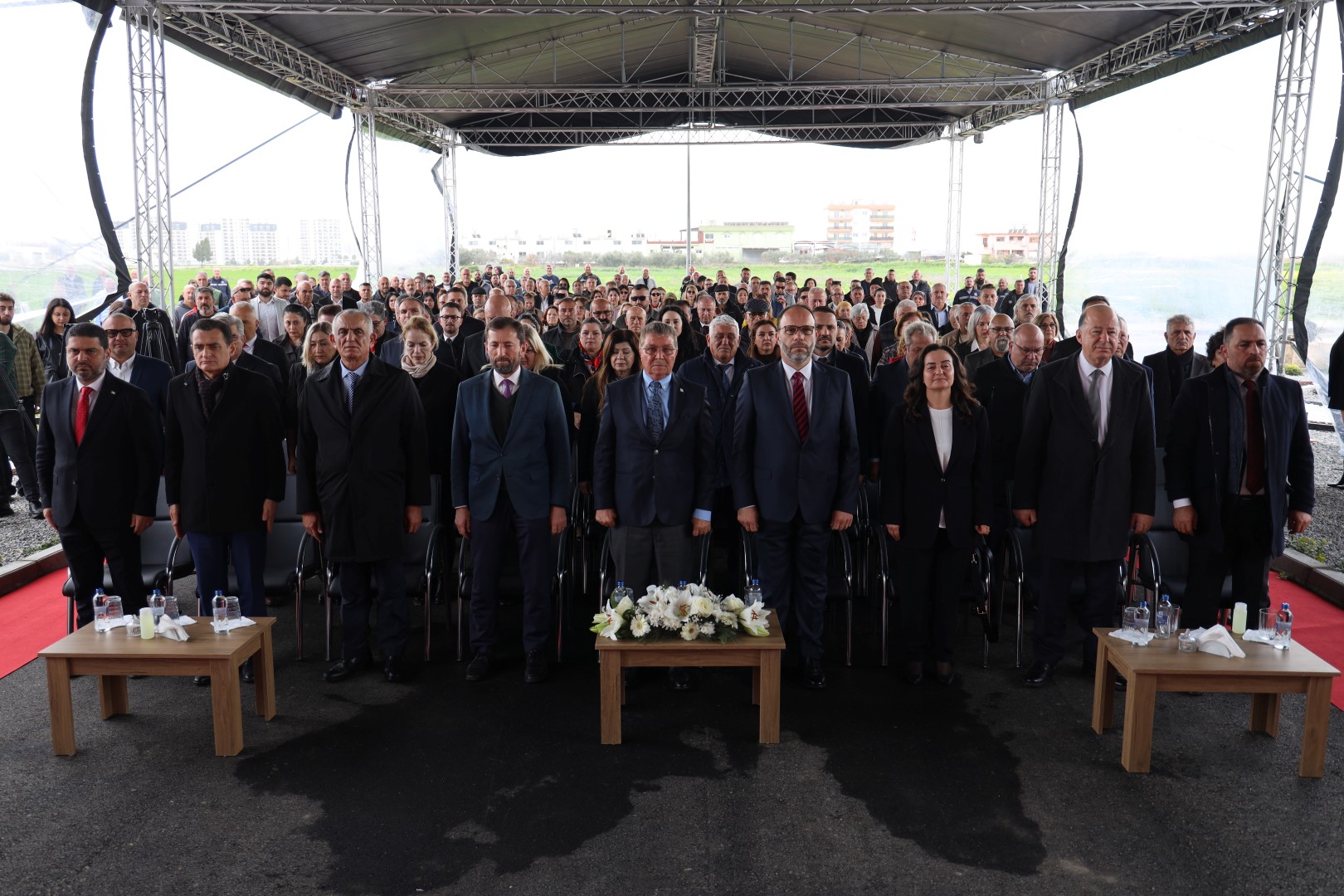 İskele Belediyesi Kapalı Pazar Yeri ve Terminal Alanı törenle açıldı