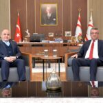 Cumhurbaşkanı Erhürman, TC Lefkoşa Büyükelçisi Başçeri’yi kabul etti