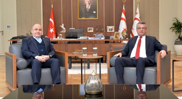 Cumhurbaşkanı Erhürman, TC Lefkoşa Büyükelçisi Başçeri’yi kabul etti