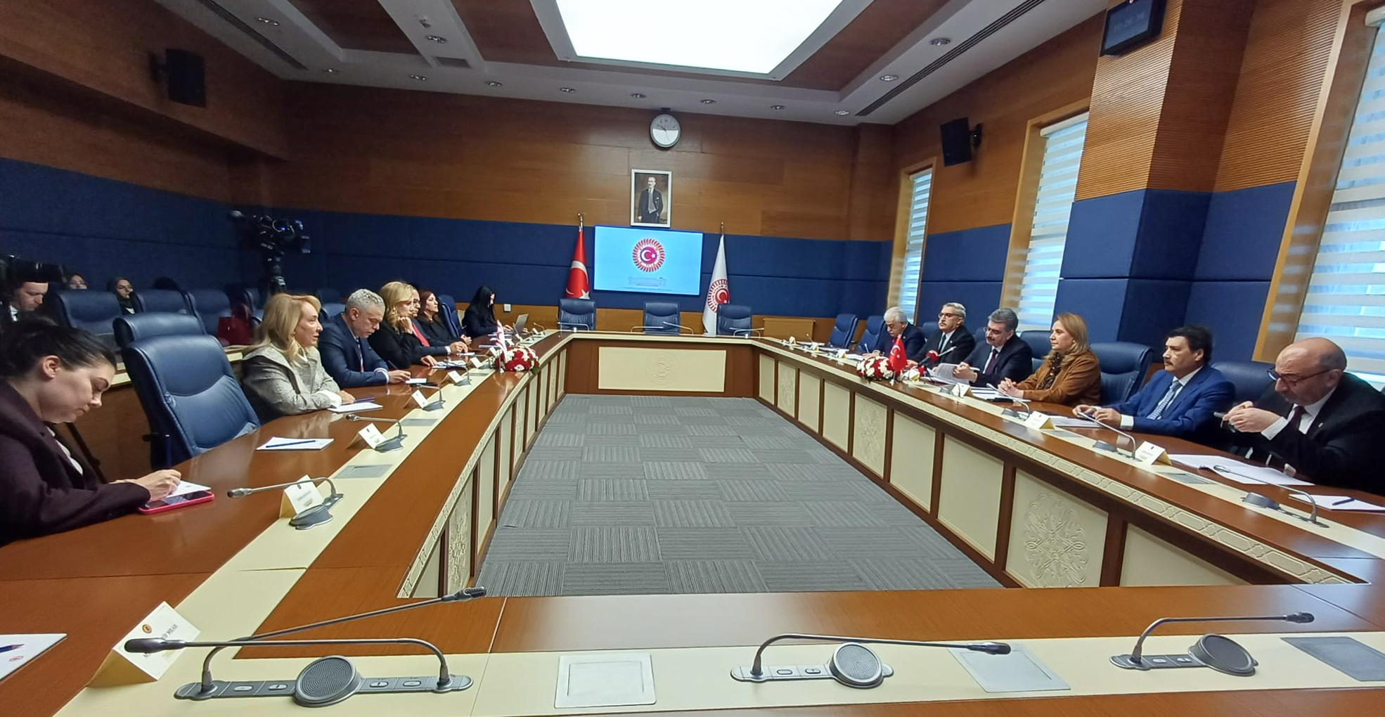 KKTC ile Türkiye’nin parlamentolar arası dostluk grupları Ankara’da bir araya geldi
