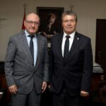 Başbakan Üstel, Gazeteciler Cemiyeti Başkanı Akar’ı kabul etti