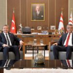 Cumhurbaşkanı Erhürman, Başbakan Üstel ile görüştü