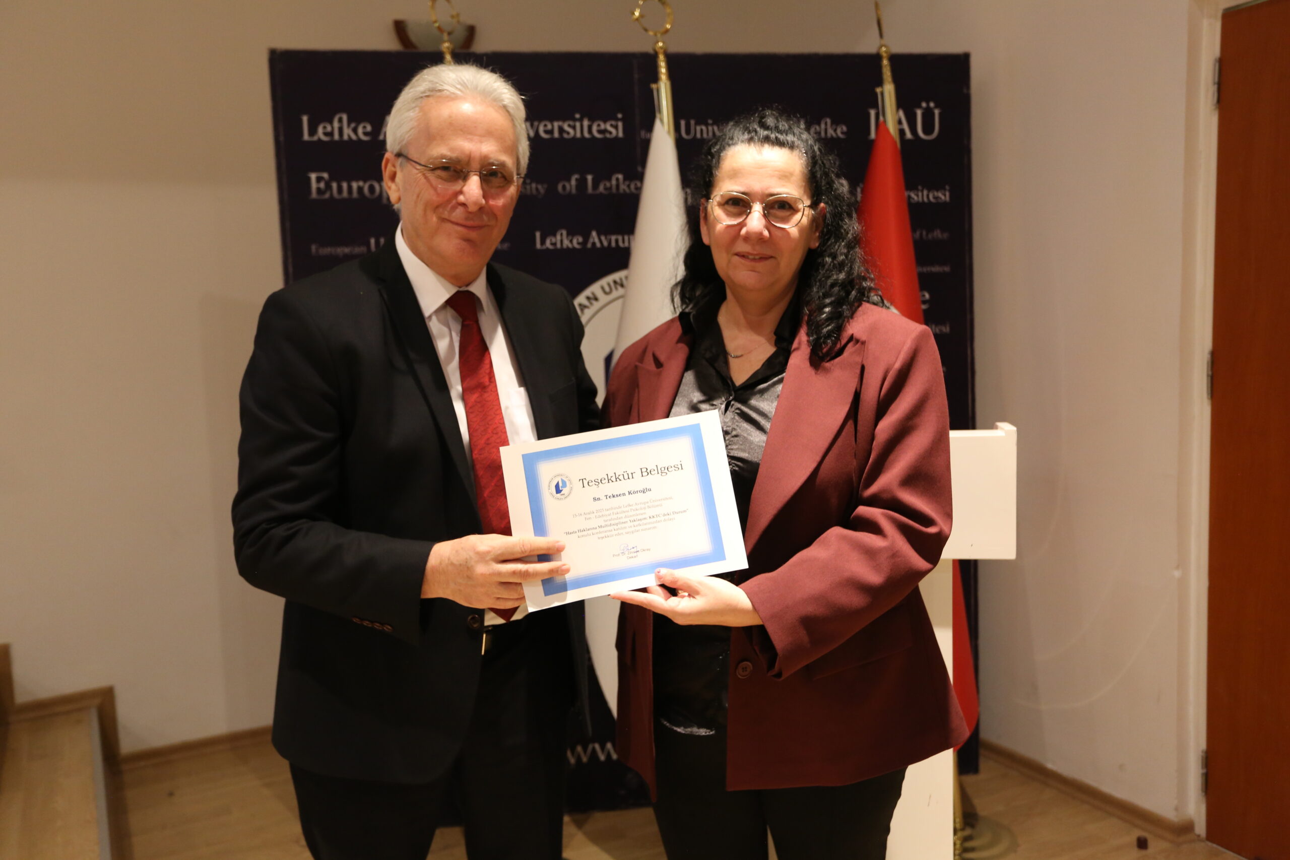 LAÜ’de “Hasta Haklarına Multidisipliner Yaklaşım: KKTC’deki Durum” PaneliDüzenlendi