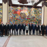 Öztürkler, Azerbaycan Milli Meclisi Başkanı Gafarova ile görüştü