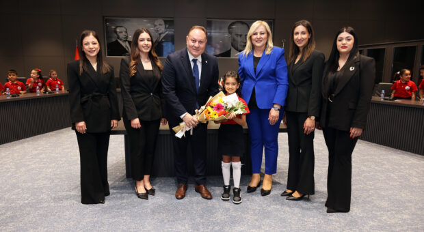 Öztürkler, Güzelyurt Barış İlkokulu öğrencilerini kabul etti