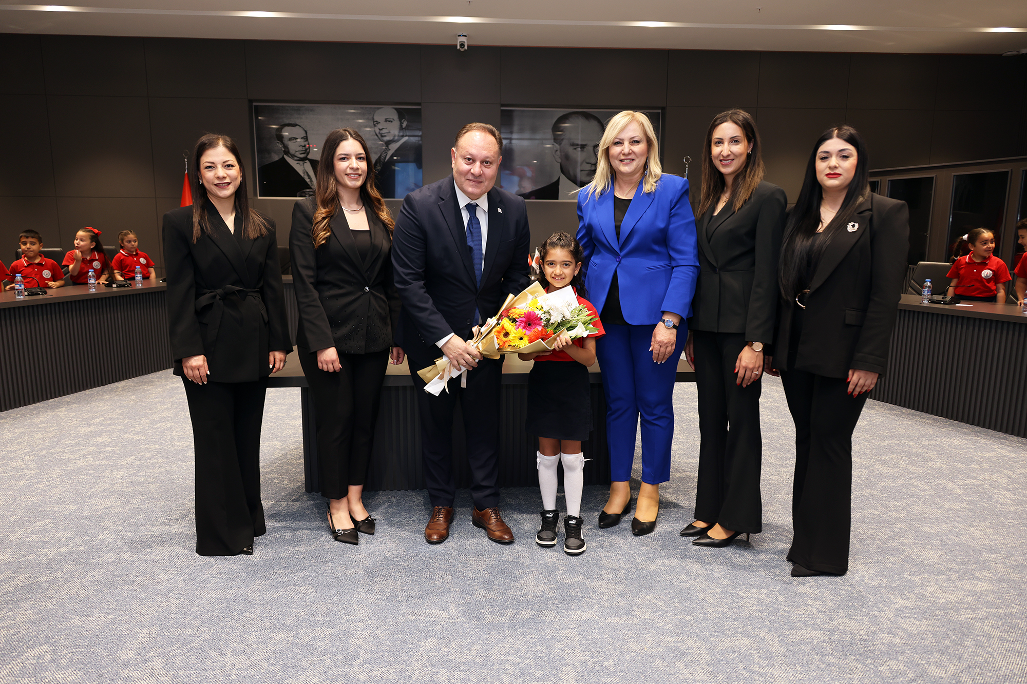 Öztürkler, Güzelyurt Barış İlkokulu öğrencilerini kabul etti