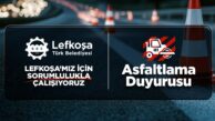 Lefkoşa’da asfaltlama çalışmaları sürüyor; pazar günü bazı sokaklar trafiğe kapatılacak
