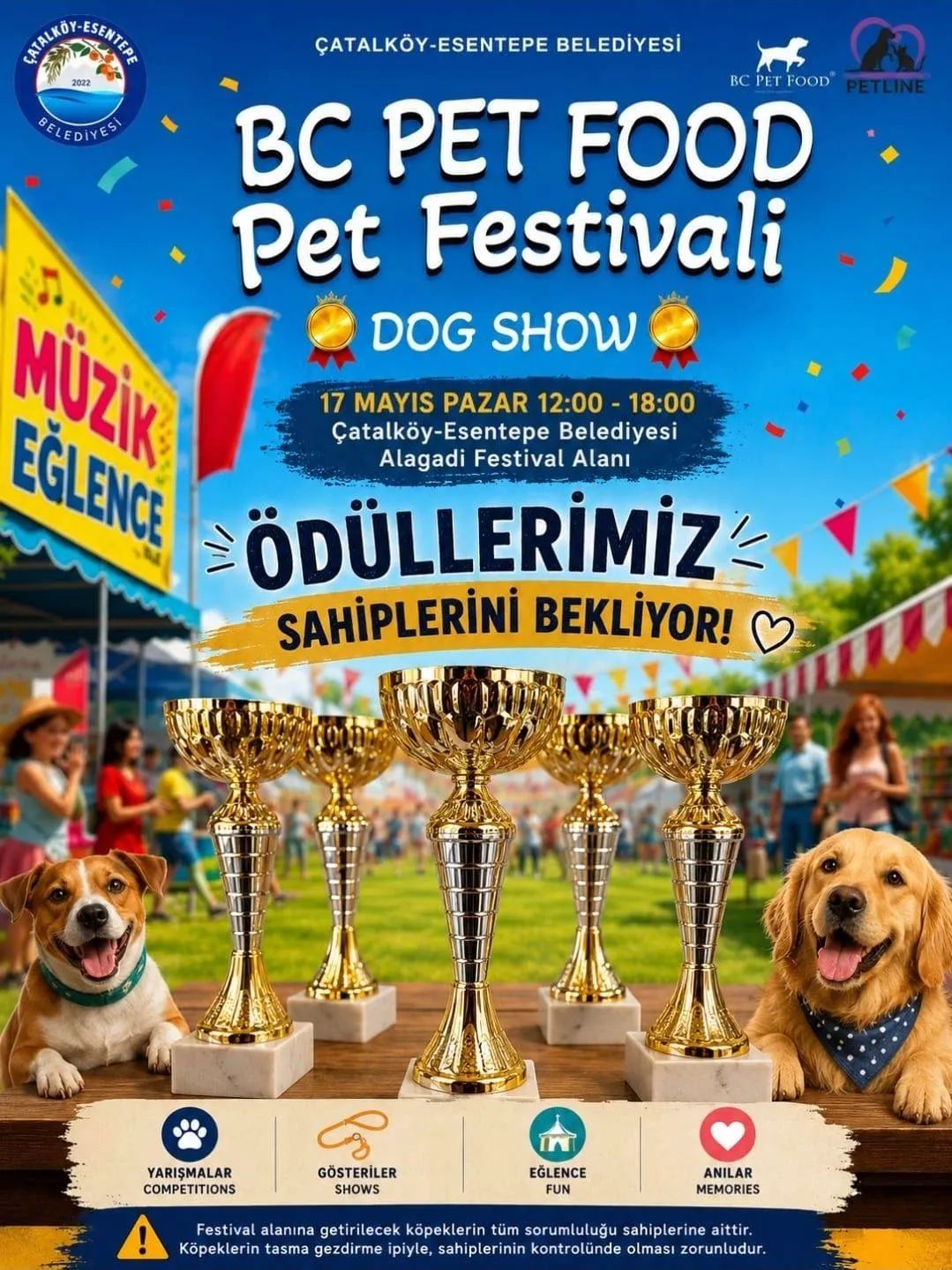 Alagadi’de evcil hayvanlar için festival düzenleniyor
