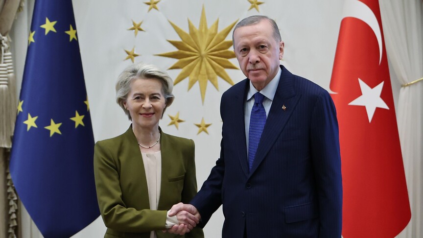 Erdoğan, AB Komisyonu Başkanı ile görüştü: “Doğu Akdeniz ve Kıbrıs sorunu da ele alındı”