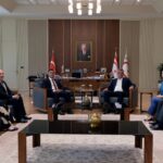 Erhürman, Türk-Yunan Forumu’nun Kıbrıslı Türk üyelerini kabul etti