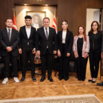 Öztürkler, Üniversite Öğrencileri Derneği heyetini kabul etti