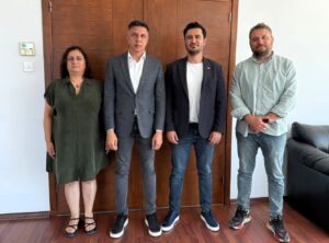 Çelik, Amcaoğlu’nu ziyaret etti