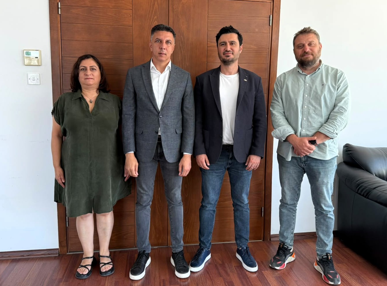Çelik, Amcaoğlu’nu ziyaret etti