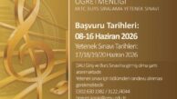 DAÜ Müzik Öğretmenliği Programı Yetenek Sınavı 17-20 Haziran tarihleri arasında yapılacak