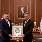 Erhürman, Türkiye İçişleri Bakanı Çiftçi’yi kabul etti