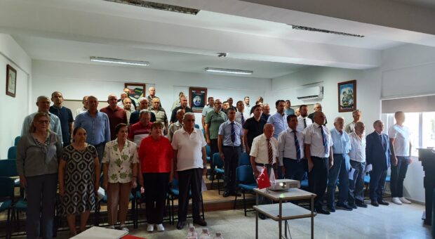 Kıbrıs Türk Emekli Subaylar Derneği Başkanı Bülent Ecevit oldu