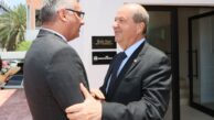 Cumhurbaşkanı Erhürman, eski cumhurbaşkanlarını ziyaret etti