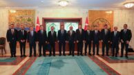 KKTC Üniversite Rektörlerinden Cumhurbaşkanı Yardımcısı Cevdet Yılmaz’a Ziyaret