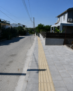 Mesarya Belediyesi, Paşaköy’de kaldırım çalışmalarını tamamladı