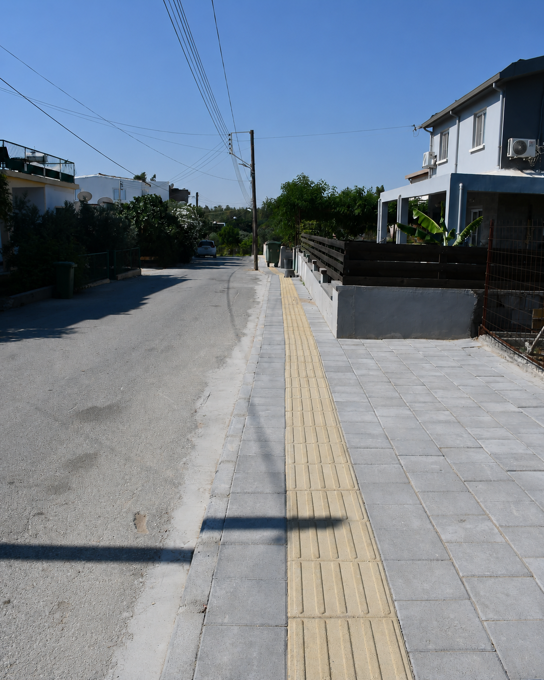 Mesarya Belediyesi, Paşaköy’de kaldırım çalışmalarını tamamladı