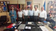 Uluçay, Trabzon temasları kapsamında Başkonsolos Demirel ve gazilerle bir araya geldi